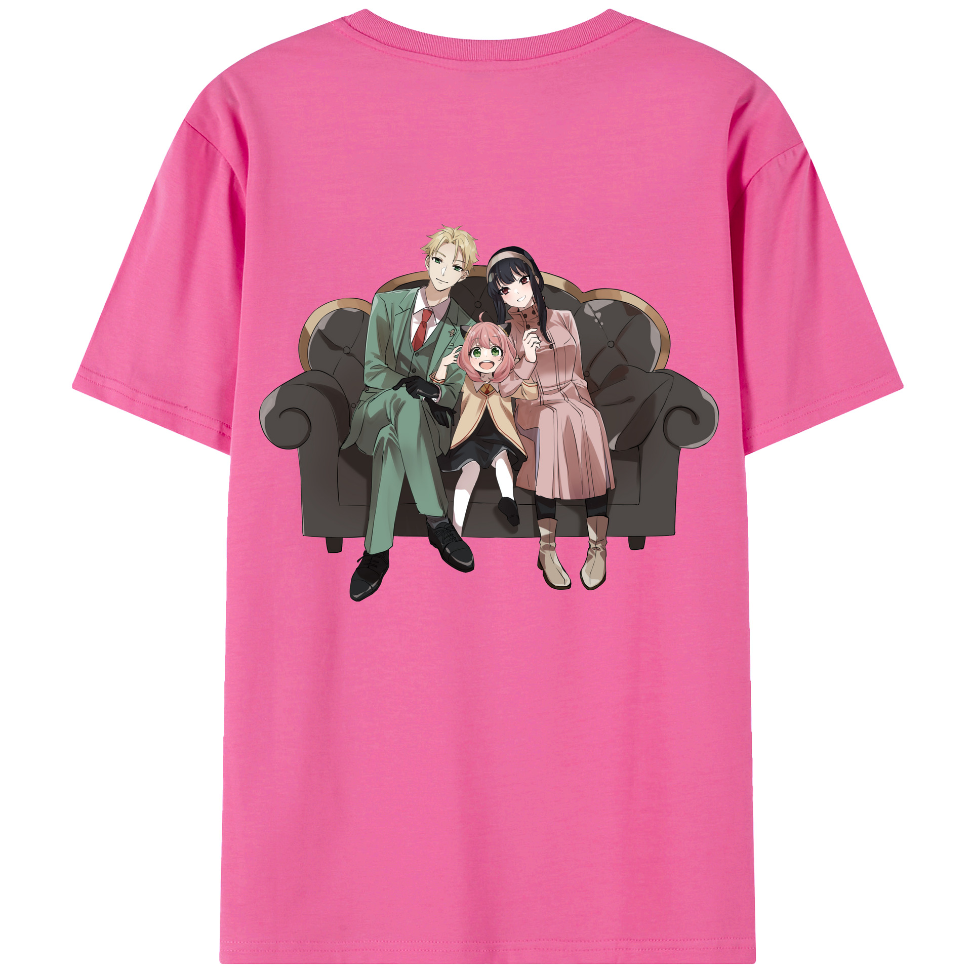 （画像用） SPY×FAMILY间谍家家酒 レディース半袖Tシャツ(バックプリント)